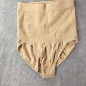 Revenge x Body Womens Shapewear Panty Tan Nude High Waist Control Brief NWT